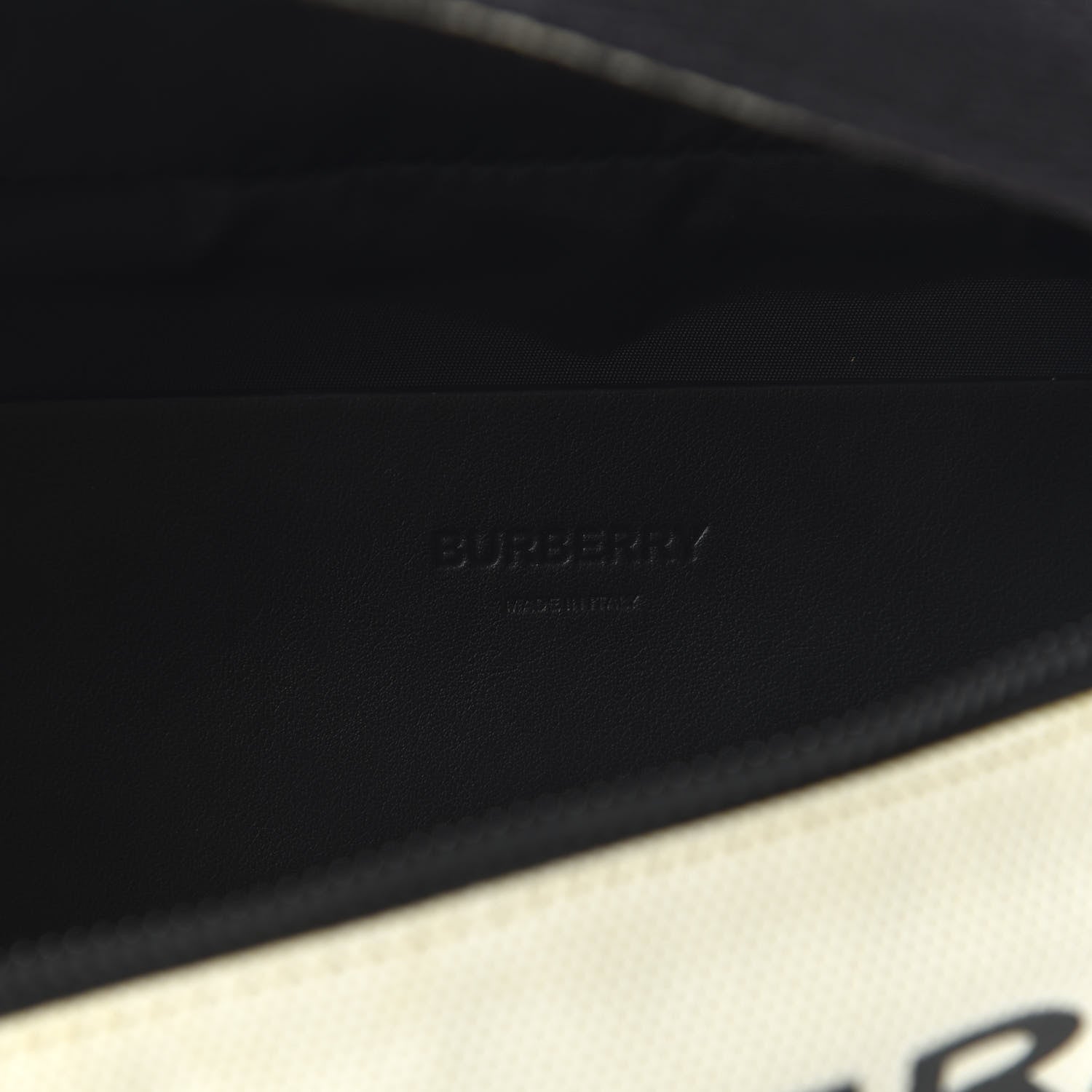 Burberry Canvas Horseferry Print Medium Sonny Bum Bag Natural Black 8 of 9