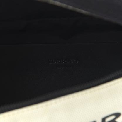 Burberry Canvas Horseferry Print Medium Sonny Bum Bag Natural Black 8 of 9
