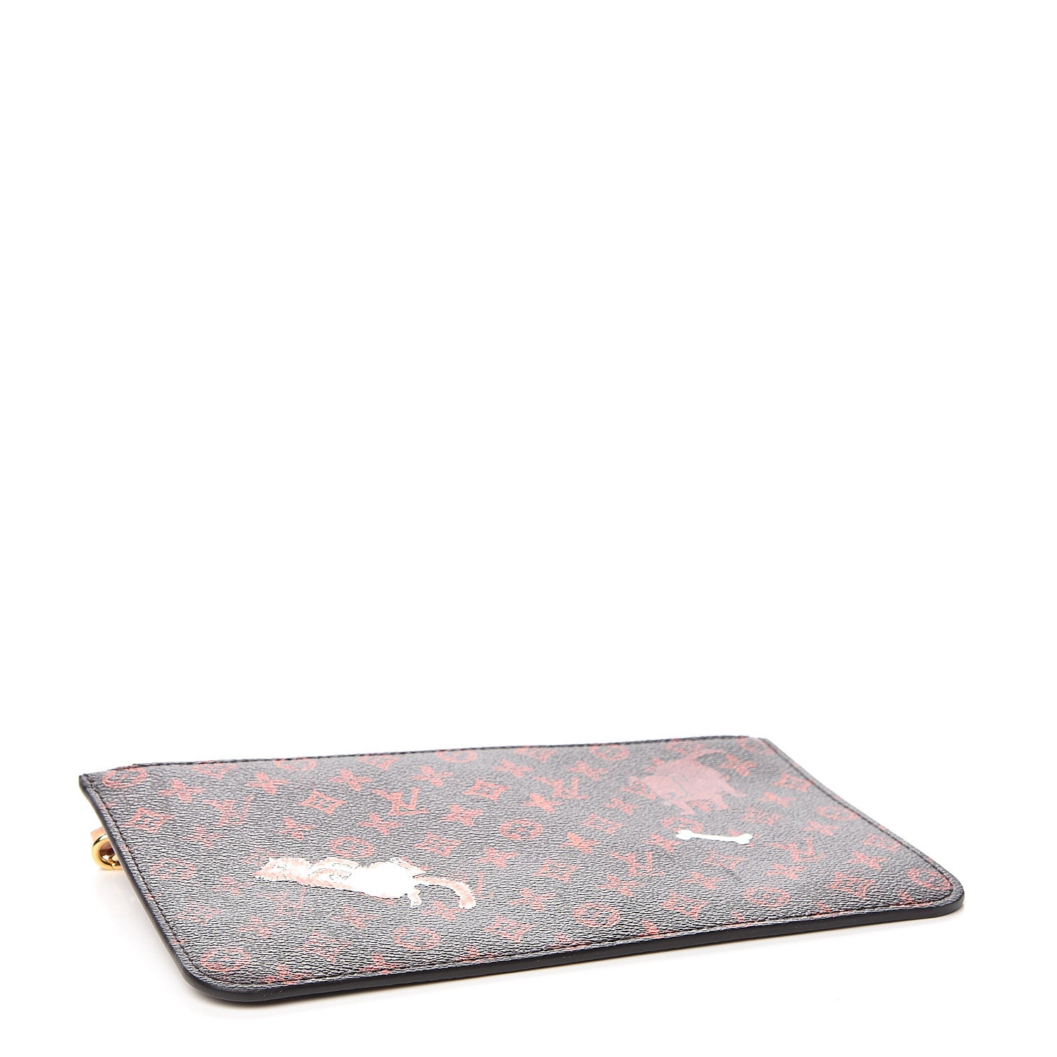 Louis Vuitton Catogram Neverfull MM GM Pochette Marron 3 of 6