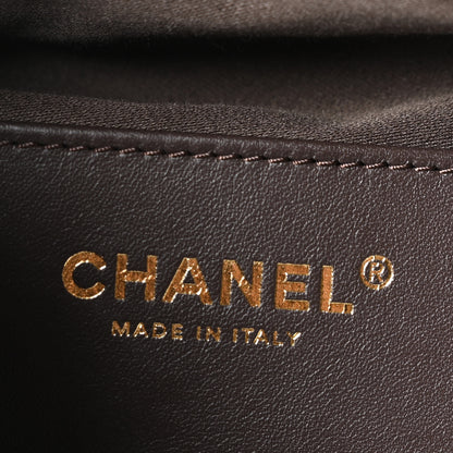 Chanel Suede Quilted Medium Chanel 25 Handbag Dark Brown 7 of 11