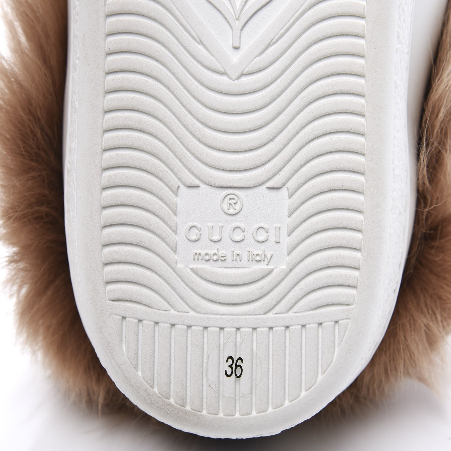 Gucci Calfskin Wool Web Bee Embroidered Womens Ace Sneakers 36 White 9 of 10