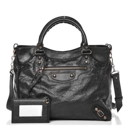 Balenciaga Agneau Giant 12 Rose Gold Hardware Velo Black 1 of 9