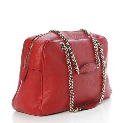 Gucci Cellarius Calfskin Medium Soho Bowler Tabasco 3 of 11