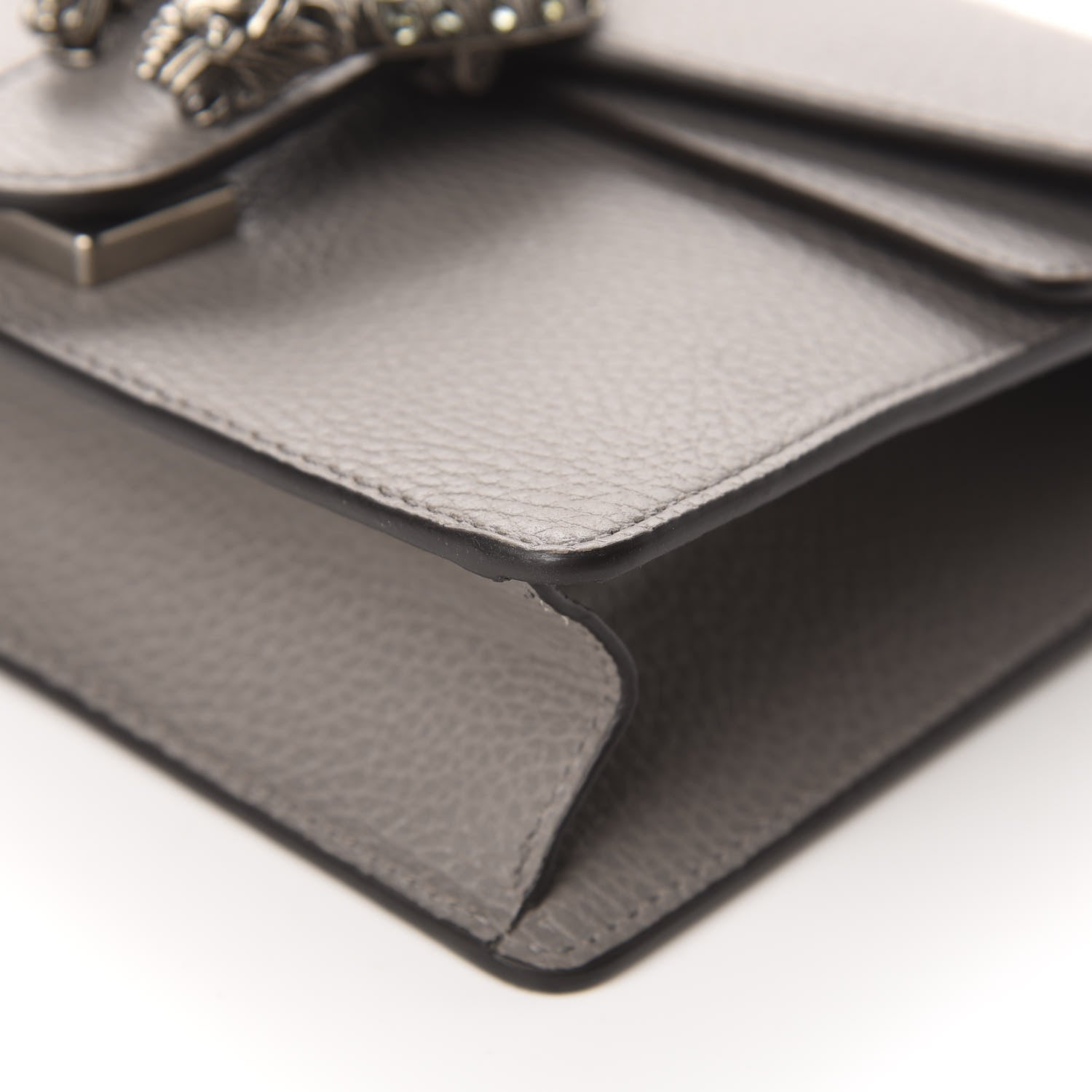 Gucci Calfskin Mini Dionysus Shoulder Bag Dusty Grey 7 of 10