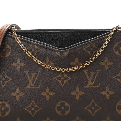 Louis Vuitton Monogram Pallas Clutch Black 10 of 12