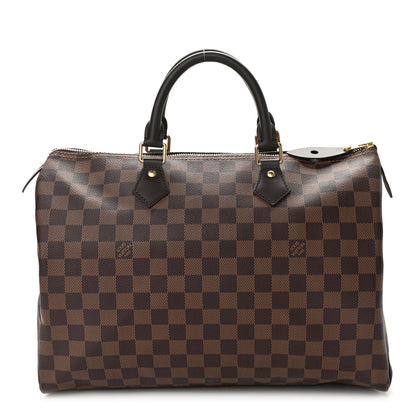 Louis Vuitton Damier Ebene Speedy 35 1 of 9