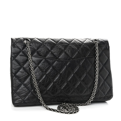 Chanel Aged Calfskin Quilted 2.55 Reissue 227 Flap Black 3 of 11