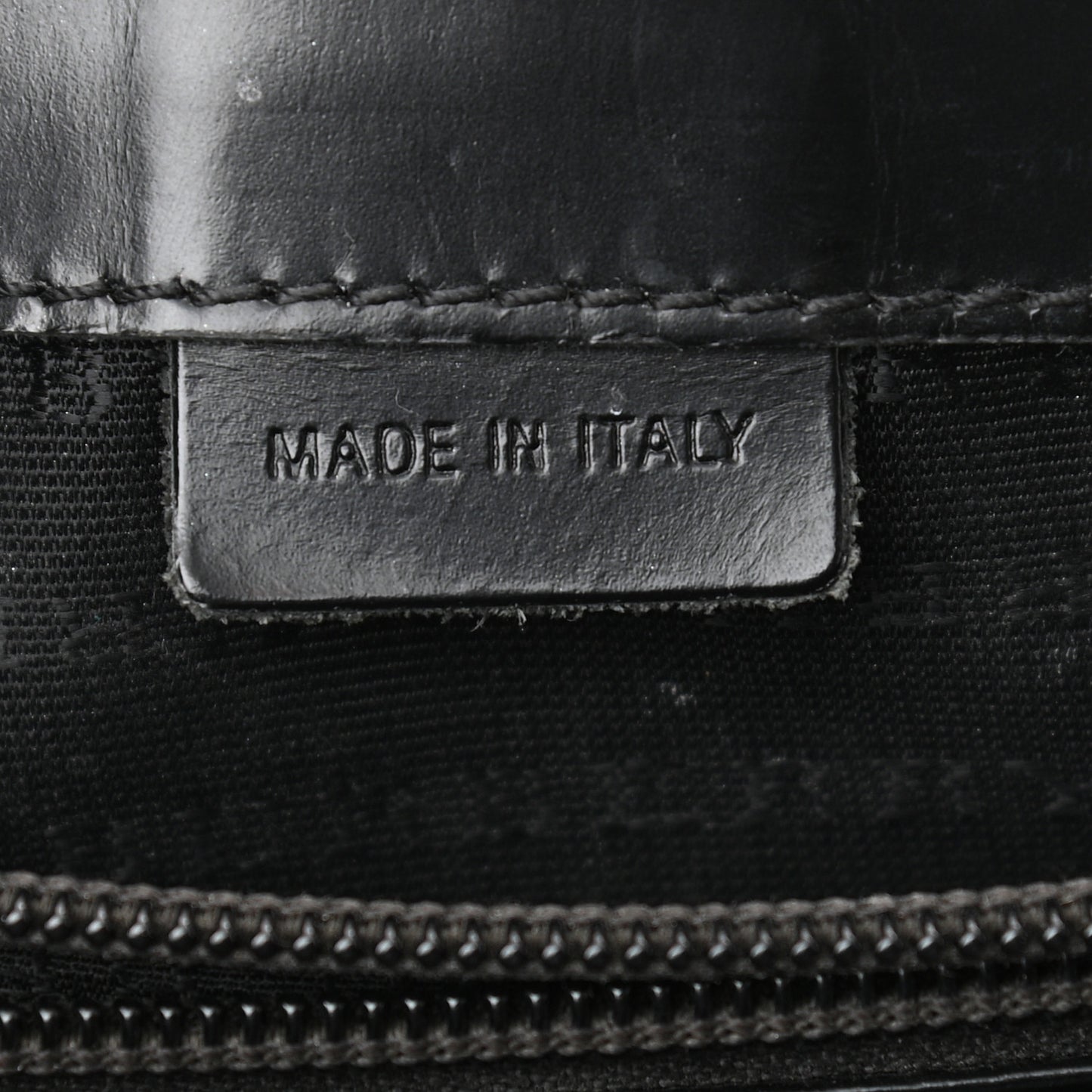 House Check Small Tote Black