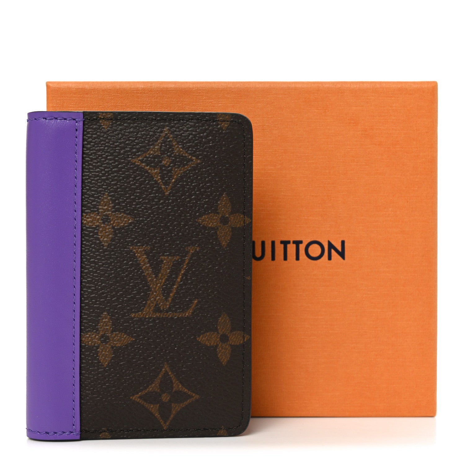 Louis Vuitton Monogram Pocket Organizer NM Purple 1858649