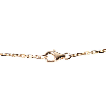Cartier 18K Yellow Gold Diamond Interlocking LOVE Necklace 4 of 7