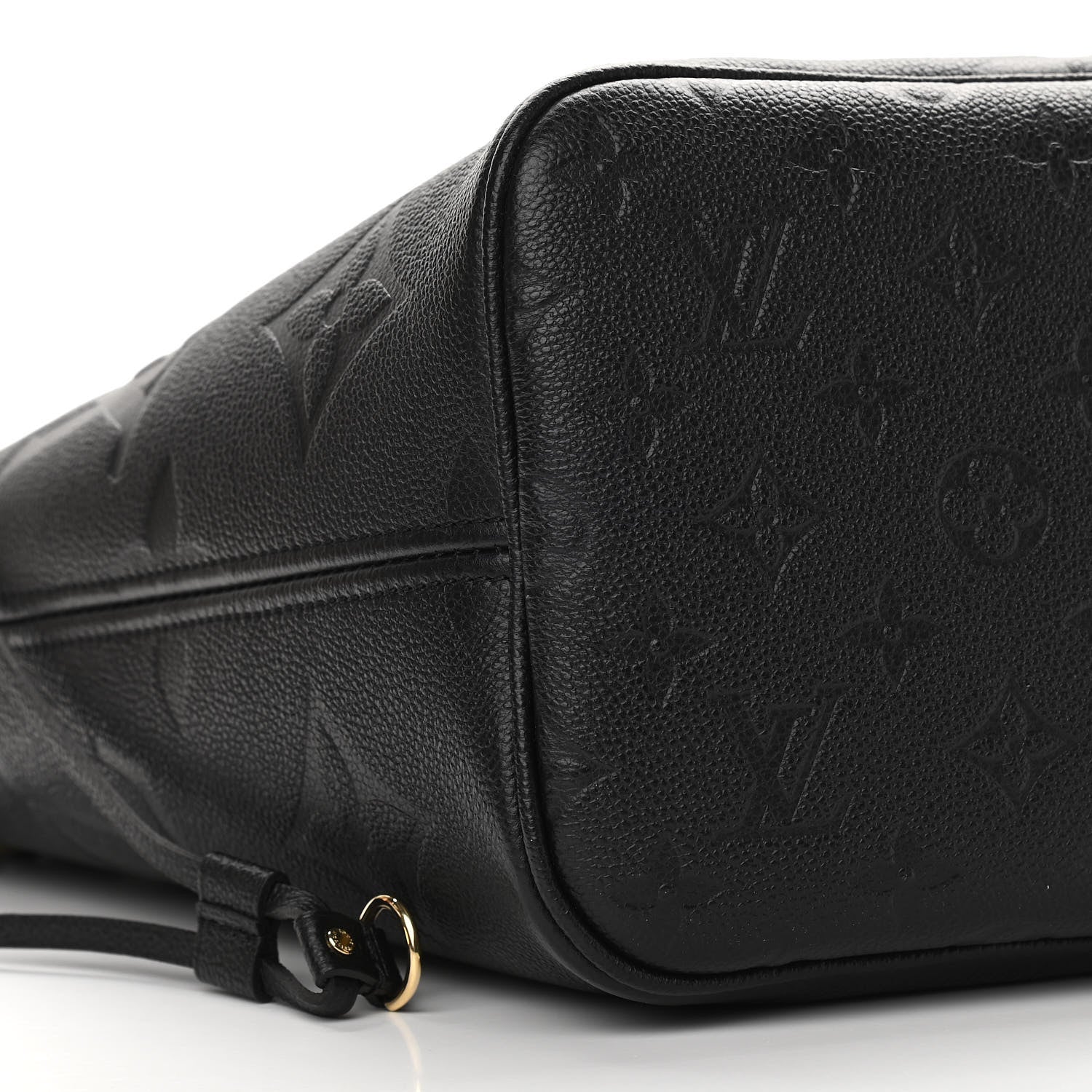 Louis Vuitton Empreinte Monogram Giant Neverfull MM Black 8 of 10