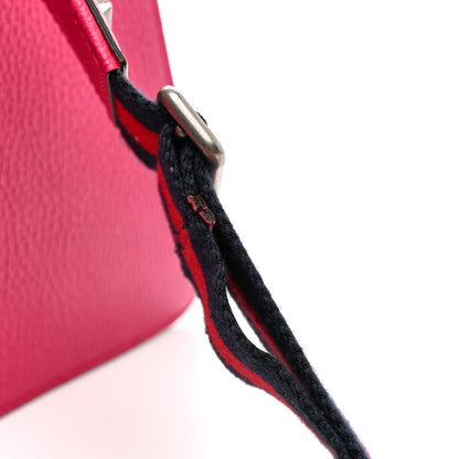 Gucci Dollar Calfskin Crystal Web Medium Dionysus Bamboo Top Handle Bag Box Pink Black Diamond 14 of 17