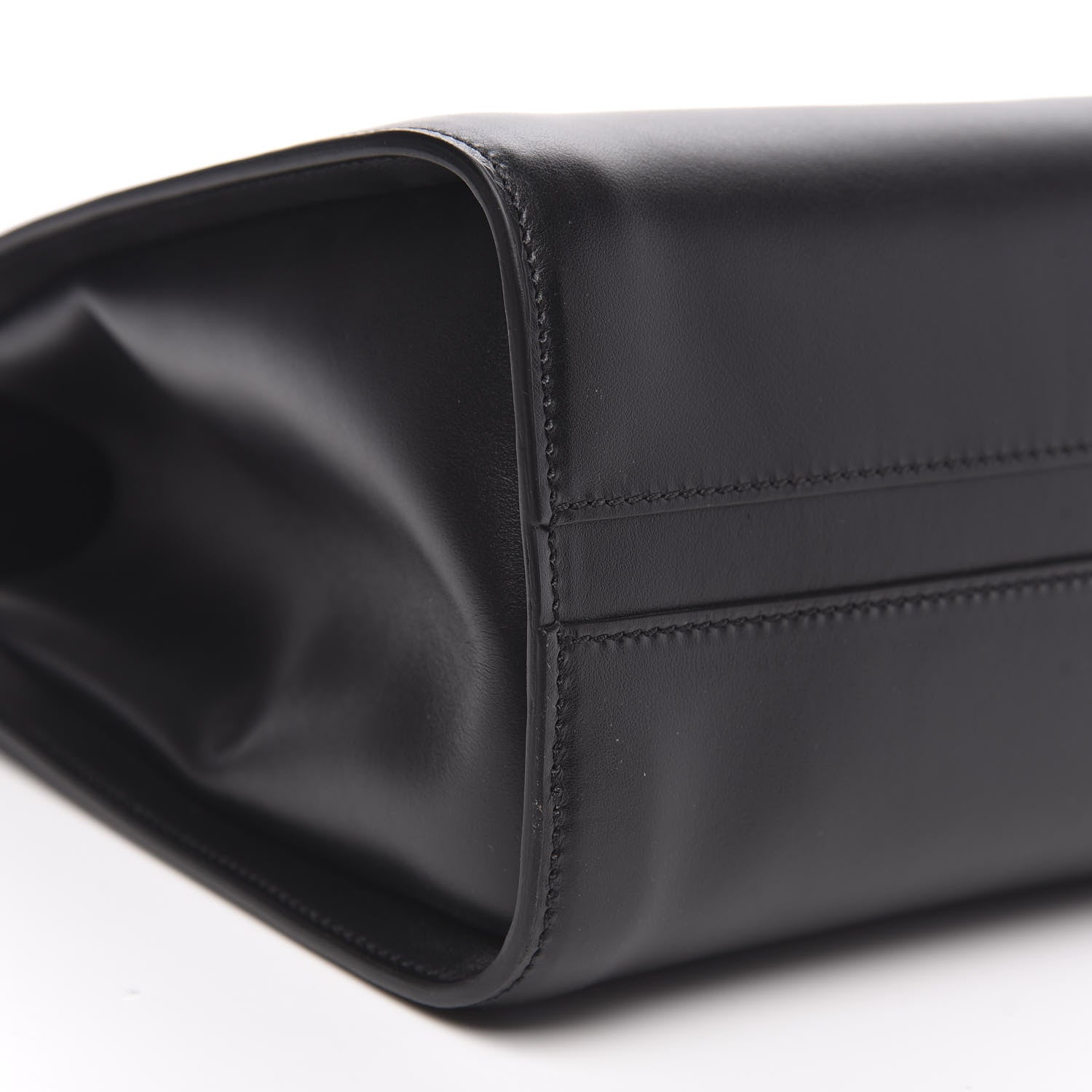 Chloe Shiny Calfskin Medium Annie Shoulder Bag Black 8 of 10
