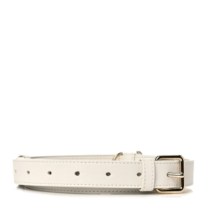 Christian Dior Lambskin Lady Dior Adjustable Shoulder Strap White 2 of 4