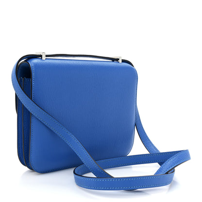 Hermes Chevre Mysore Constance 18 Bleu Hydra 3 of 11