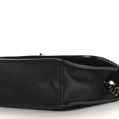 Chanel Lambskin Stitched Quilted Flap Black 10 of 11