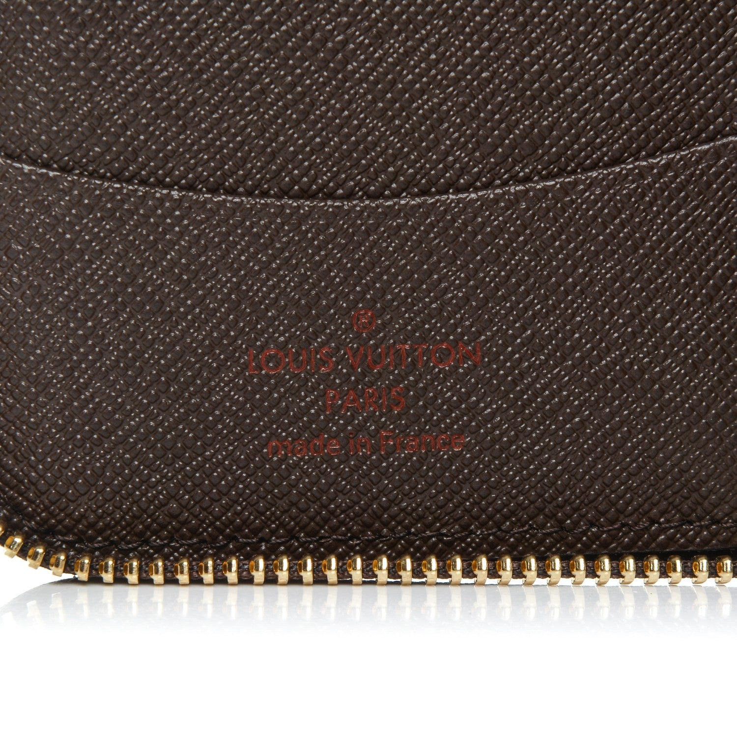Louis Vuitton Damier Ebene Zippy Compact Wallet 6 of 6