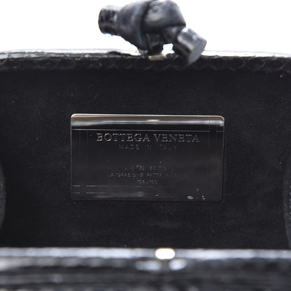 Bottega Veneta Multi Stone Ayers Knot Clutch Black 6 of 10