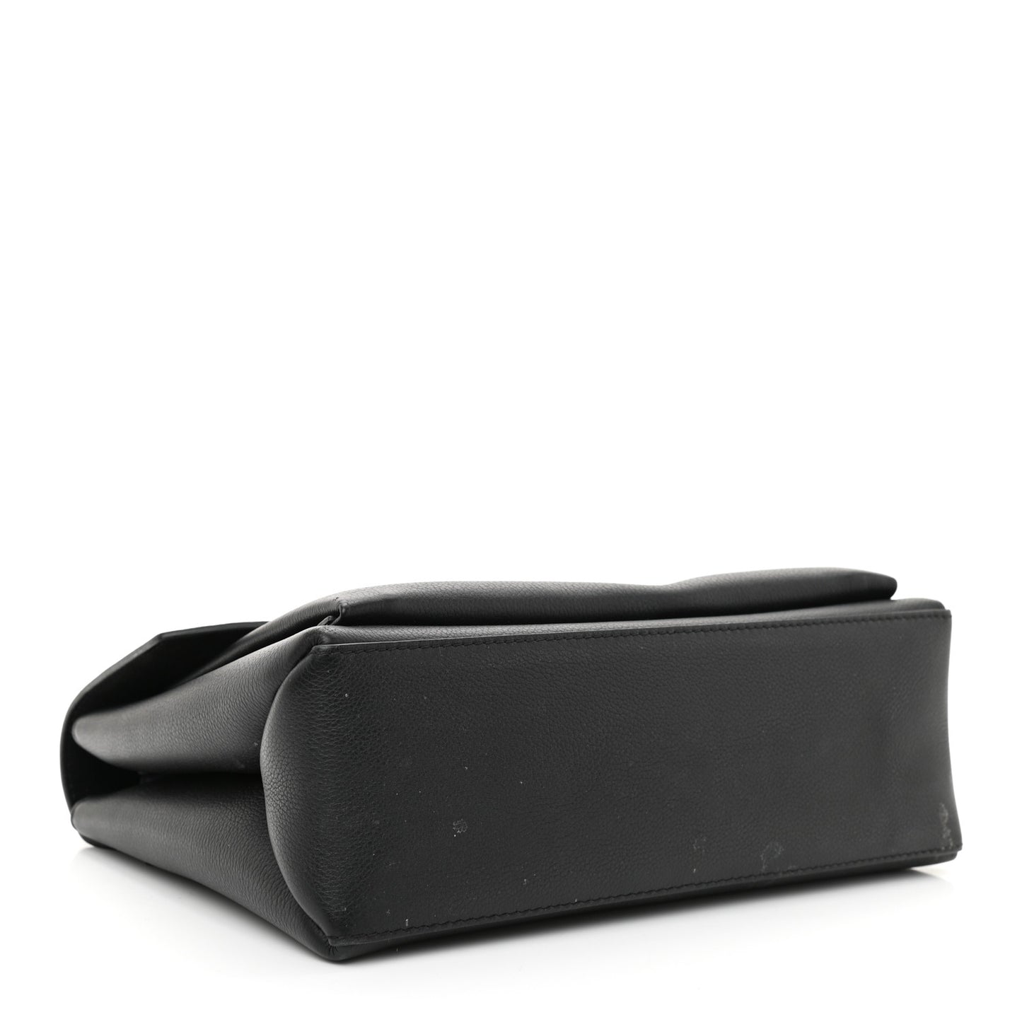 Soft Calfskin My Lockme Top Handle Black