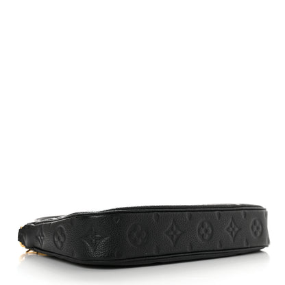 Louis Vuitton Empreinte Monogram Giant Multi Pochette Accessories Large Pochette Black 4 of 9