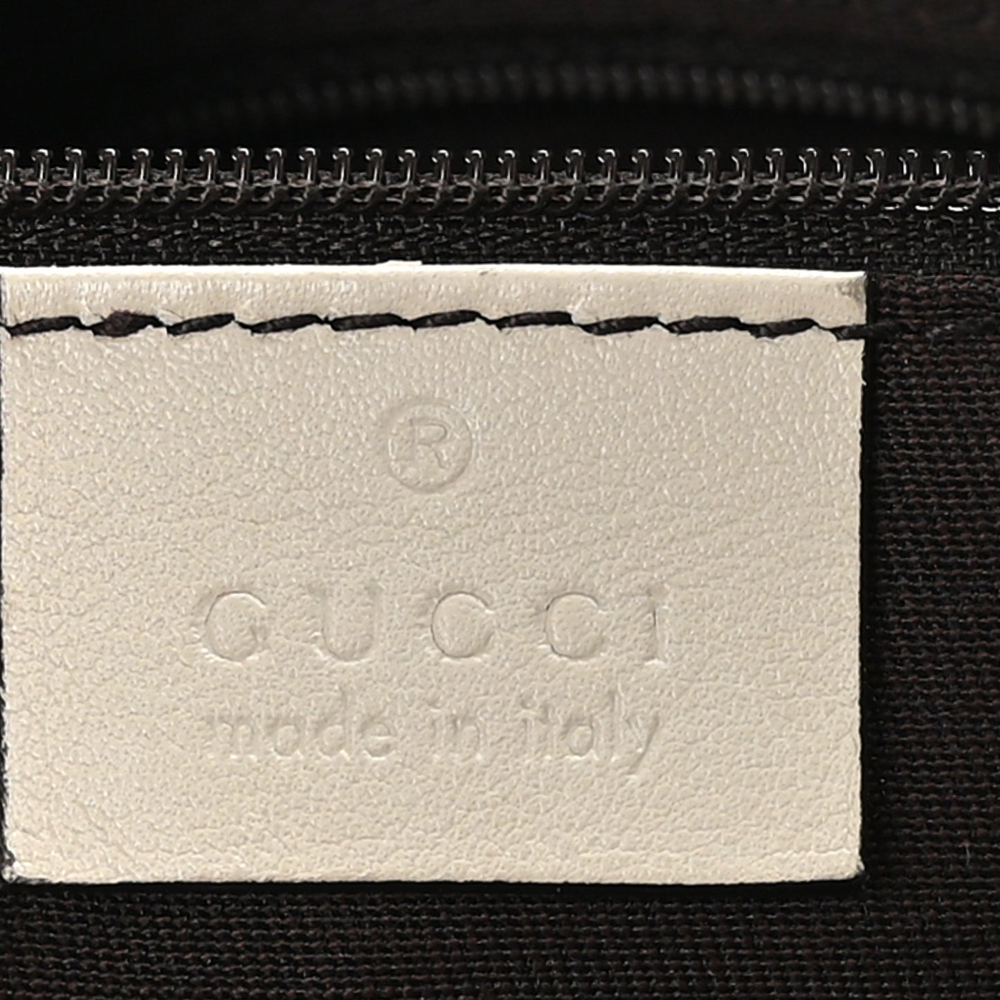 Monogram Medium Flat Messenger Bag Off White