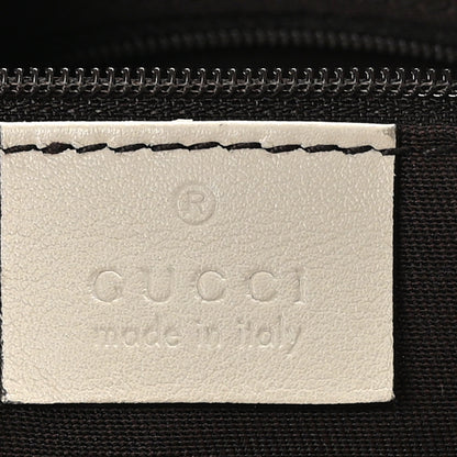 Gucci Monogram Medium Flat Messenger Bag Off White 6 of 9