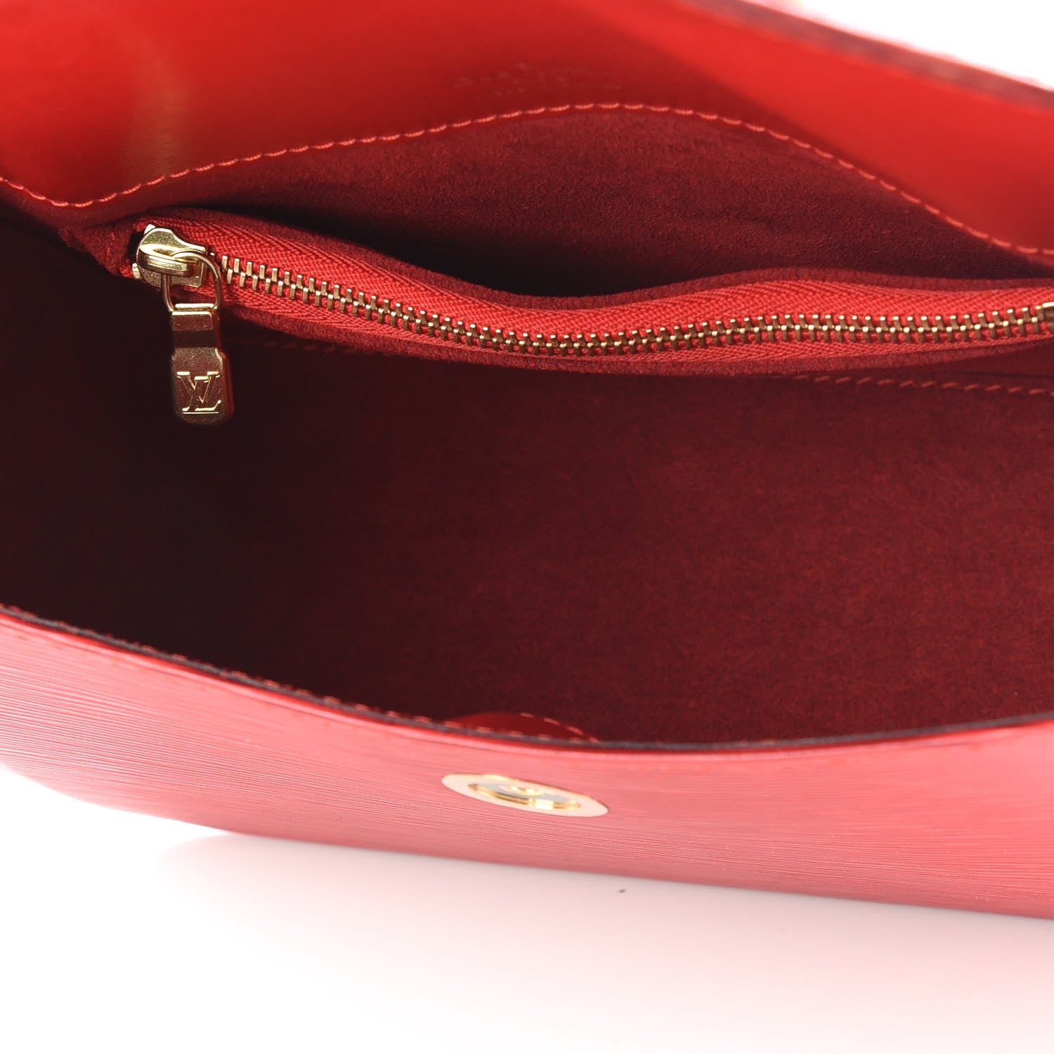 Louis Vuitton Epi Buci Castillan Red 4 of 11