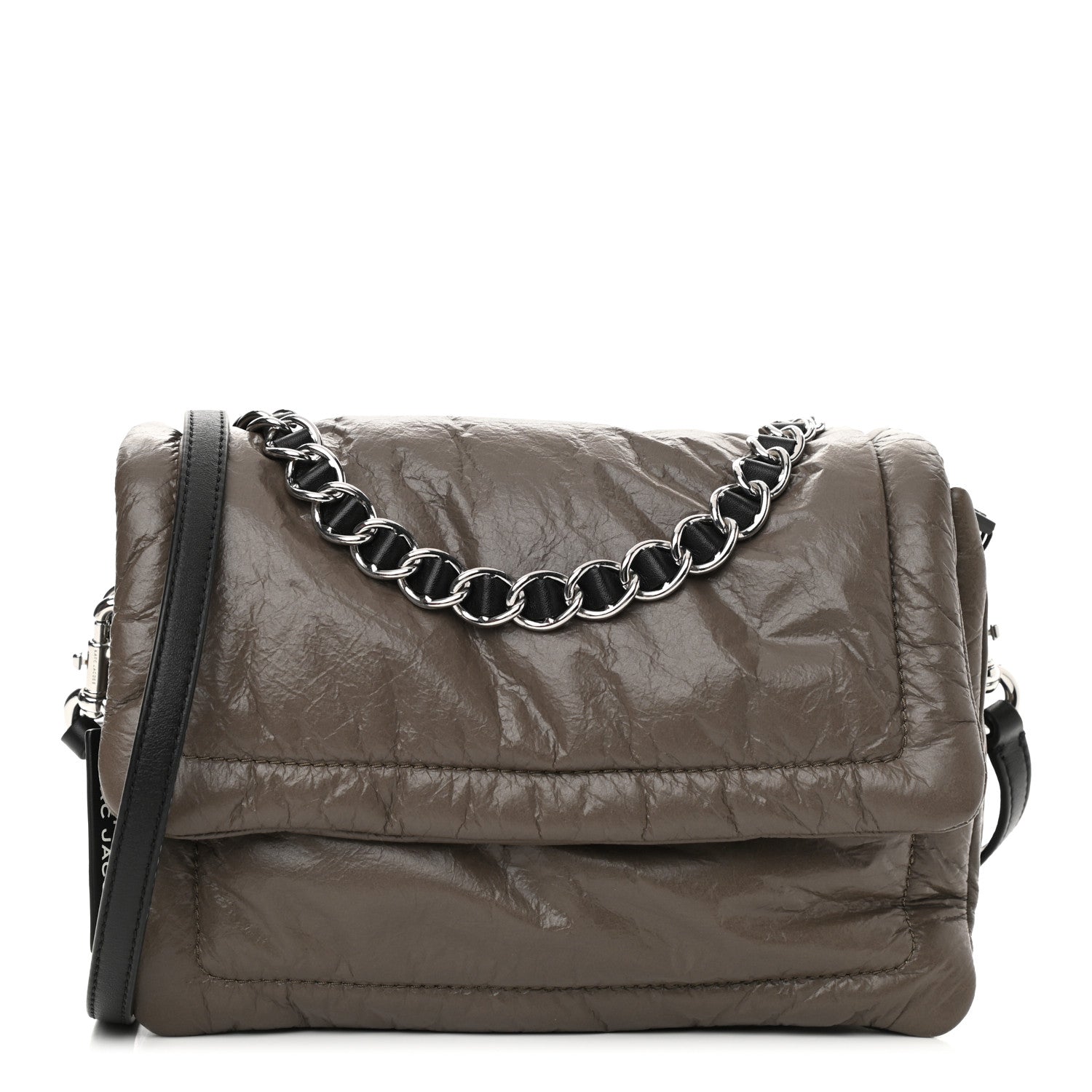 Marc Jacobs Lambskin The Pillow Bag Loam Soil 1 of 11