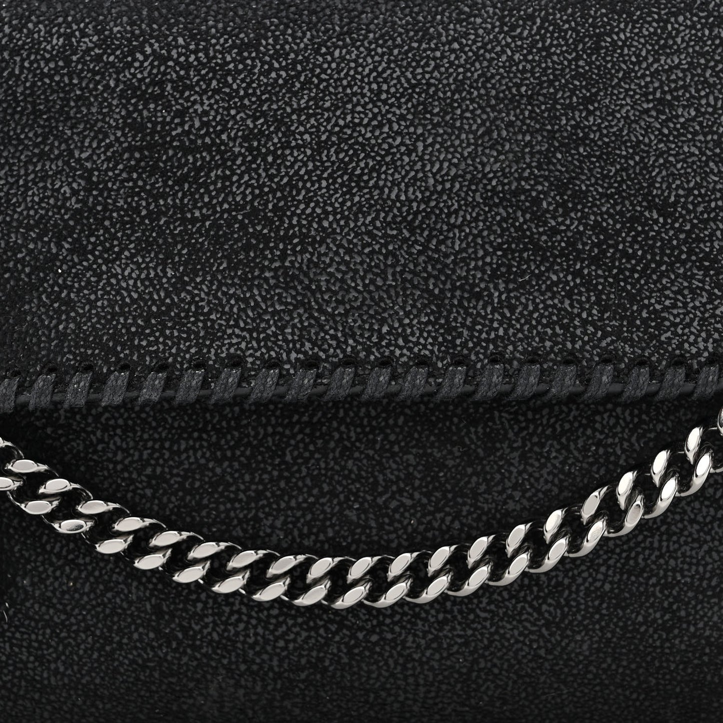 Shaggy Deer Falabella Mini Crossbody Bag Black