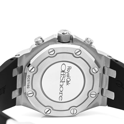 Audemars Piguet Stainless Steel Rubber Diamond 37mm Royal Oak Offshore Chronograph Automatic Watch Black 26231ST.ZZ.D002CA.01 4 of 4