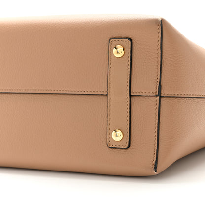 Burberry Soft Grain Calfskin Small Belt Bag Camel Red 9 of 14