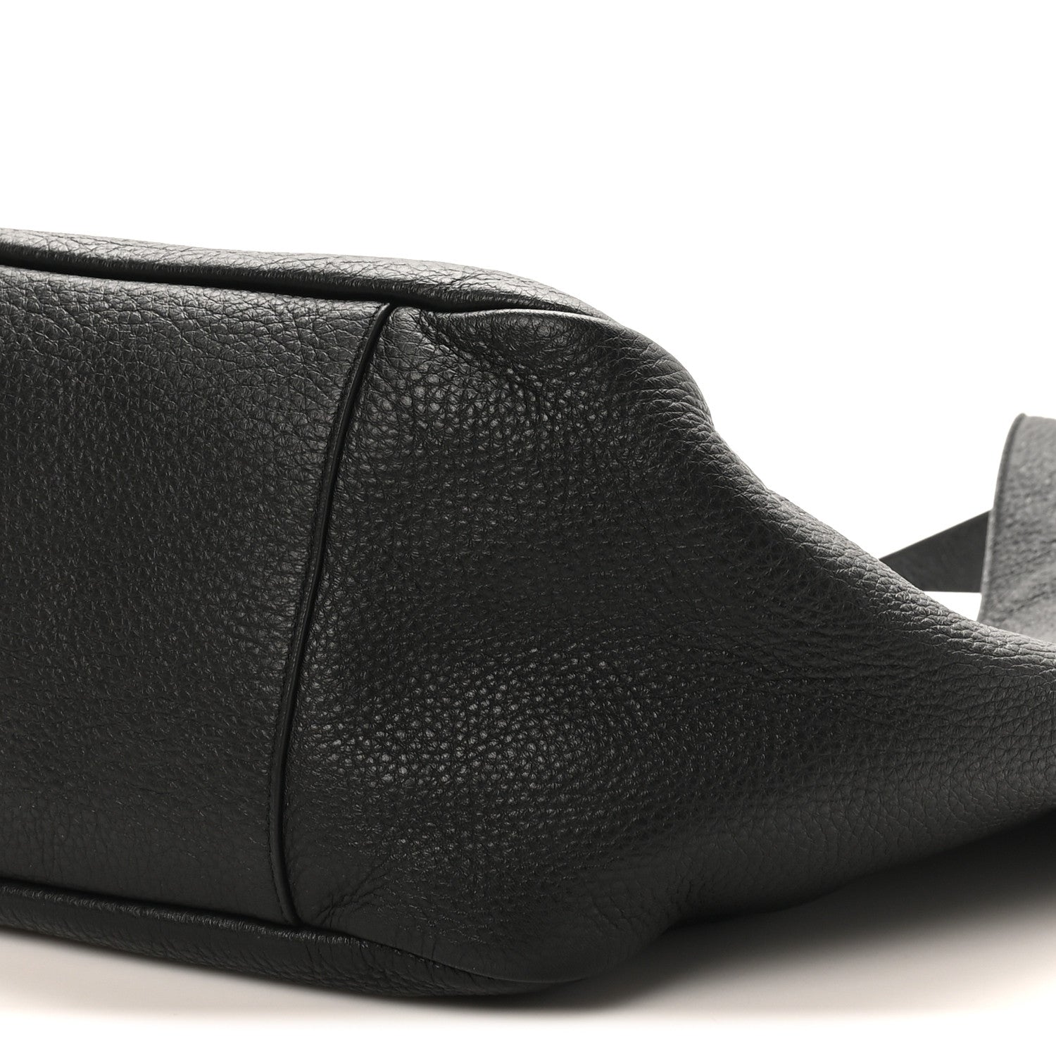 Saint Laurent Grained Deerskin Bea Tote Black 9 of 9
