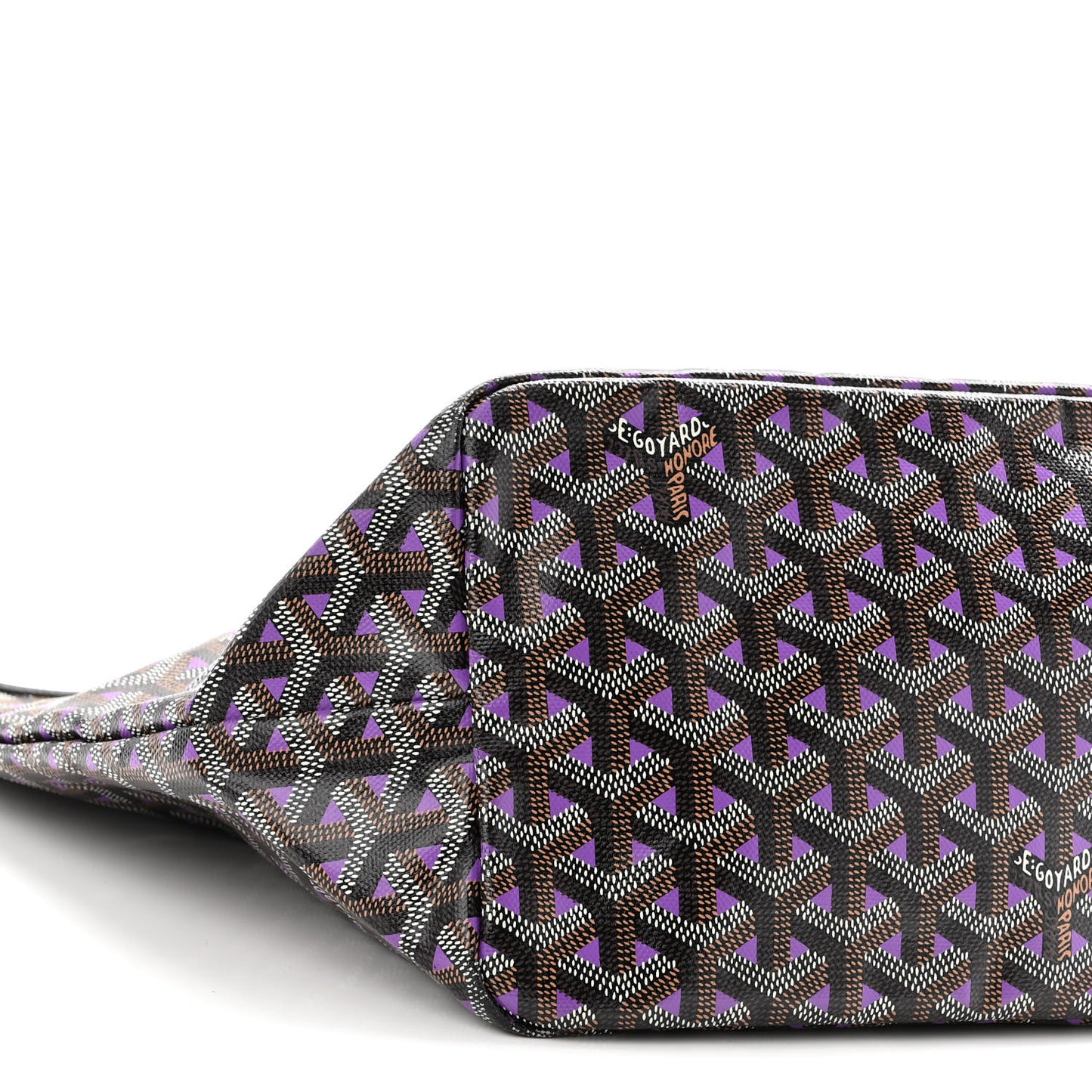 Goyardine Saint Louis Claire Voie PM Black Violet