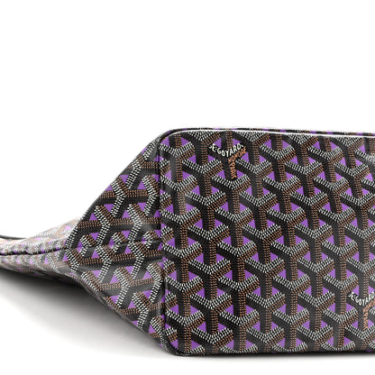 Goyard Goyardine Saint Louis Claire Voie PM Black Violet 9 of 10