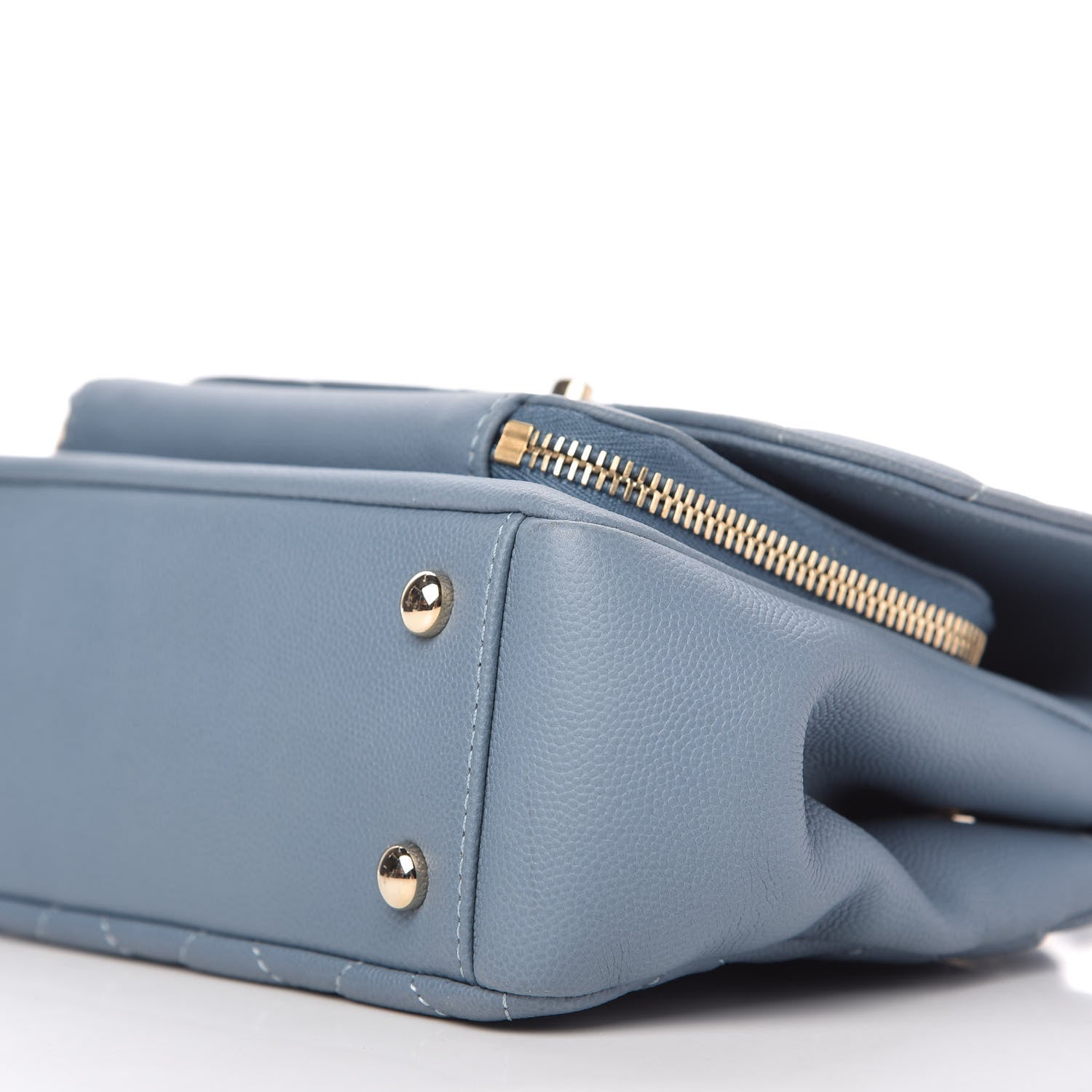 Chanel Caviar Quilted Mini Business Affinity Flap Light Blue 7 of 12