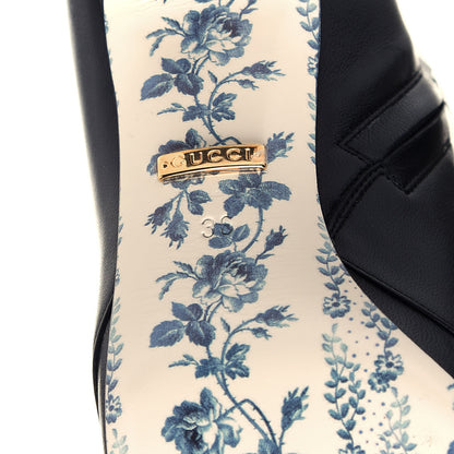 Gucci Malaga Kid GG Victoire 55mm Boots 36 Black 6 of 8