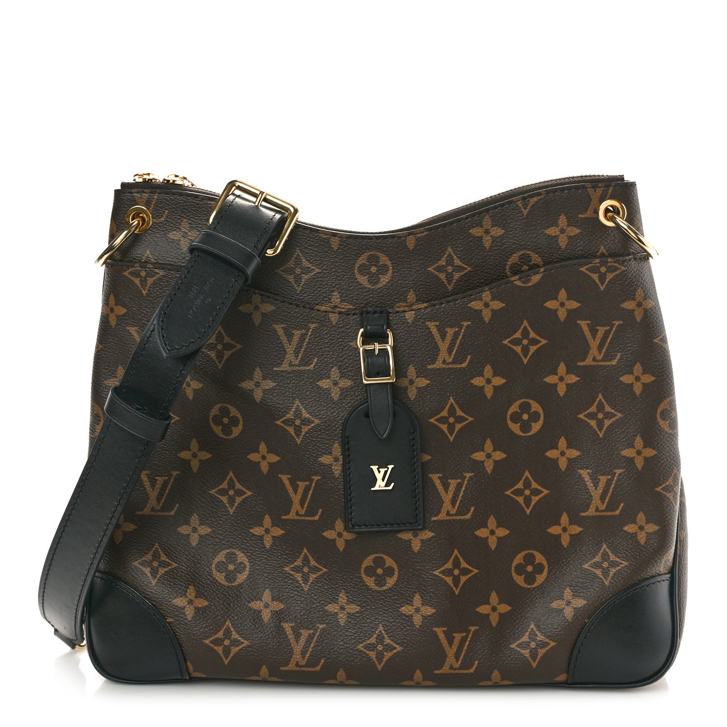 Louis Vuitton Monogram Odeon MM Black 1 of 9
