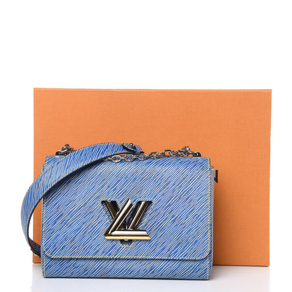 Louis Vuitton Epi Twist Shoulder Bag MM Denim Light 11 of 11