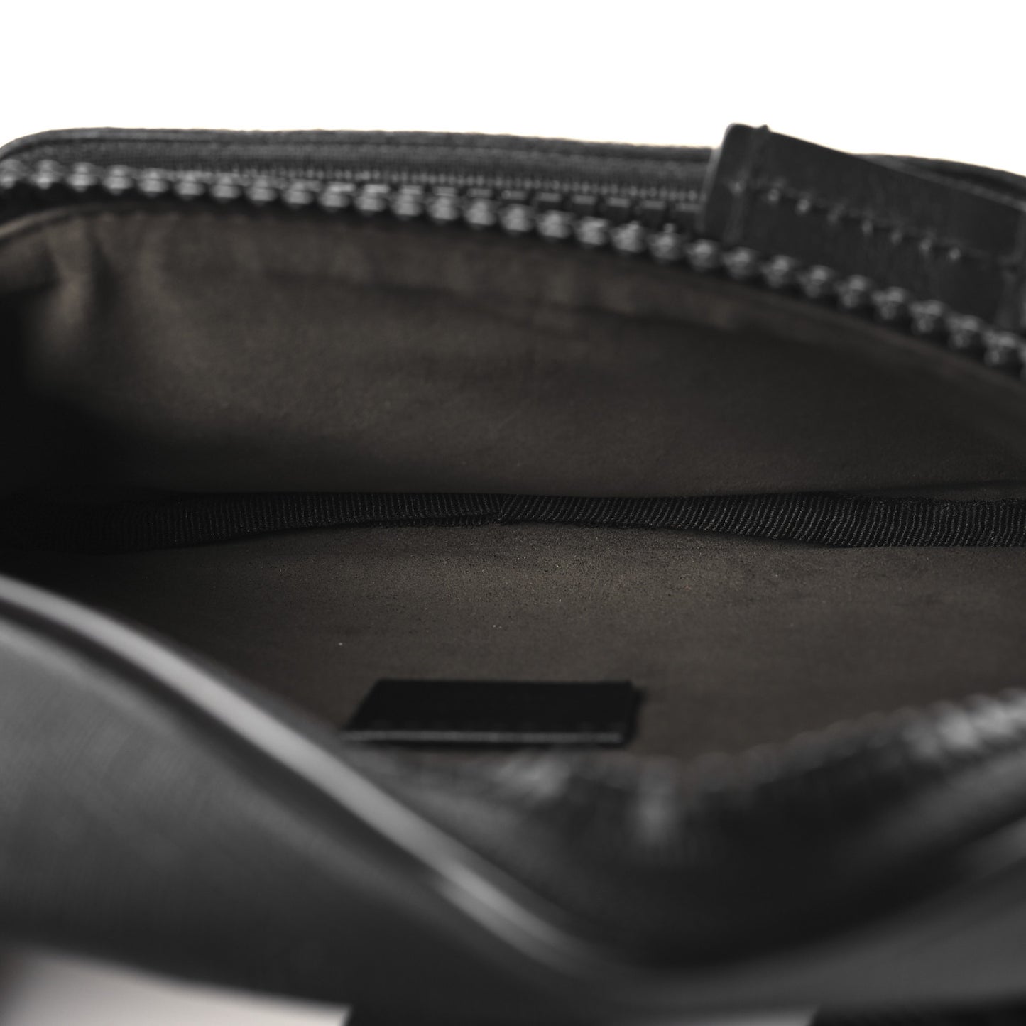 GG Supreme Monogram Belt Bag Black