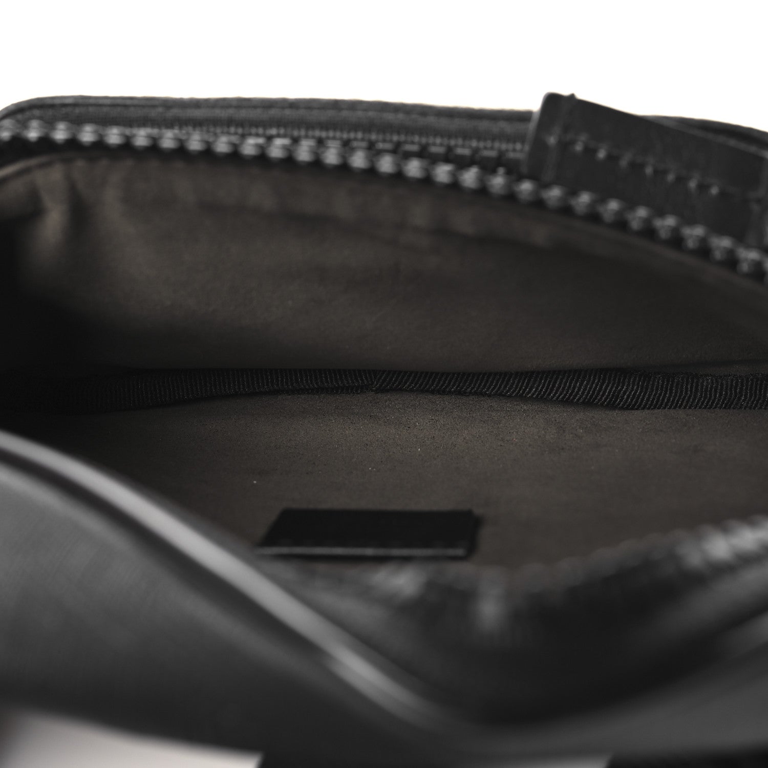 Gucci GG Supreme Monogram Belt Bag Black 5 of 10