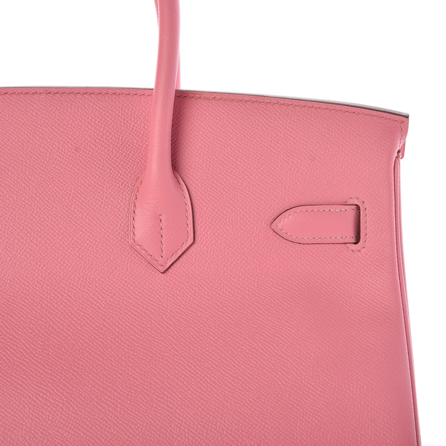 Epsom Horseshoe Birkin 35 Rose Confetti Gris Perle