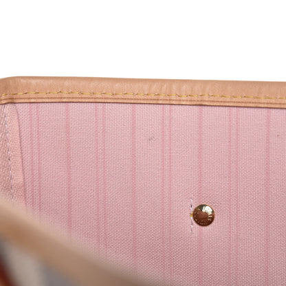 Louis Vuitton Damier Azur Neo Neverfull MM Rose Ballerine 12 of 13