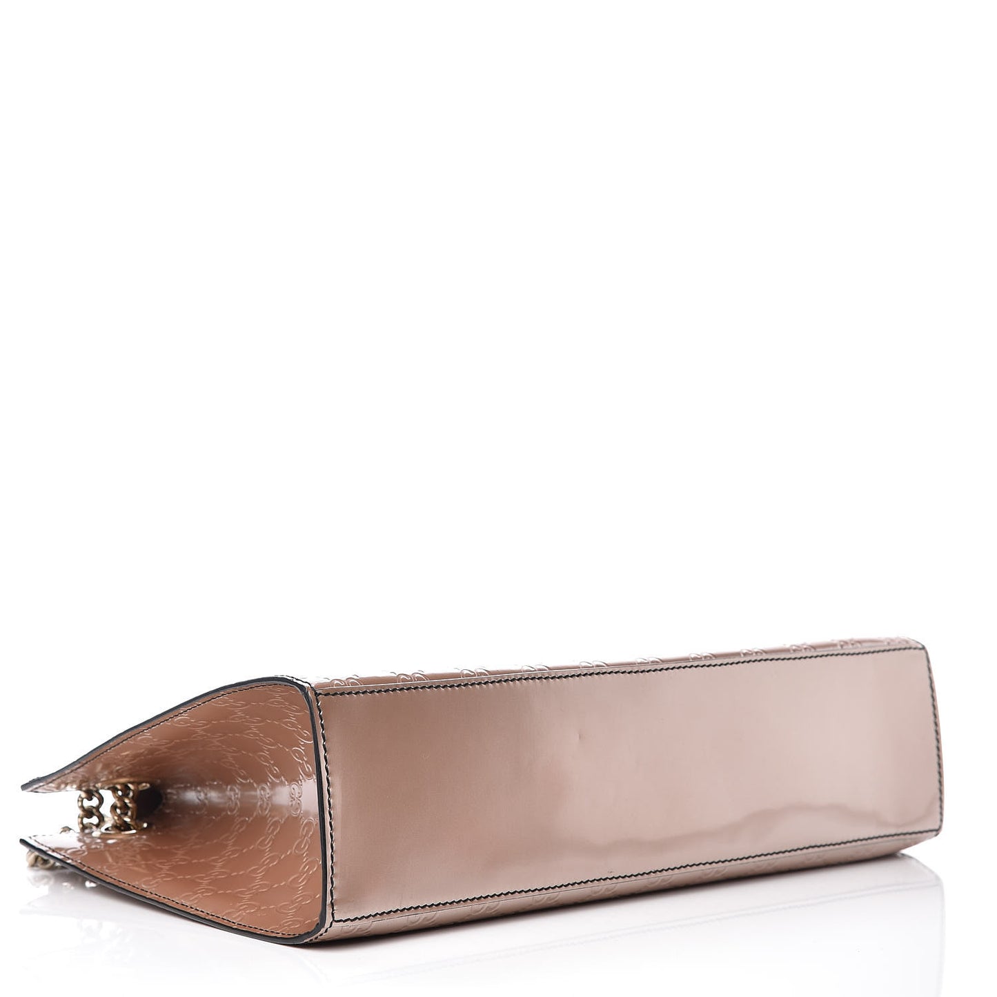 Shine Guccissima Large Emily Chain Shoulder Bag Dark Cipria
