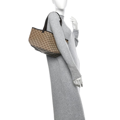 Gucci Supreme Canvas Totissima Small Tote Beige Ebony 2 of 10