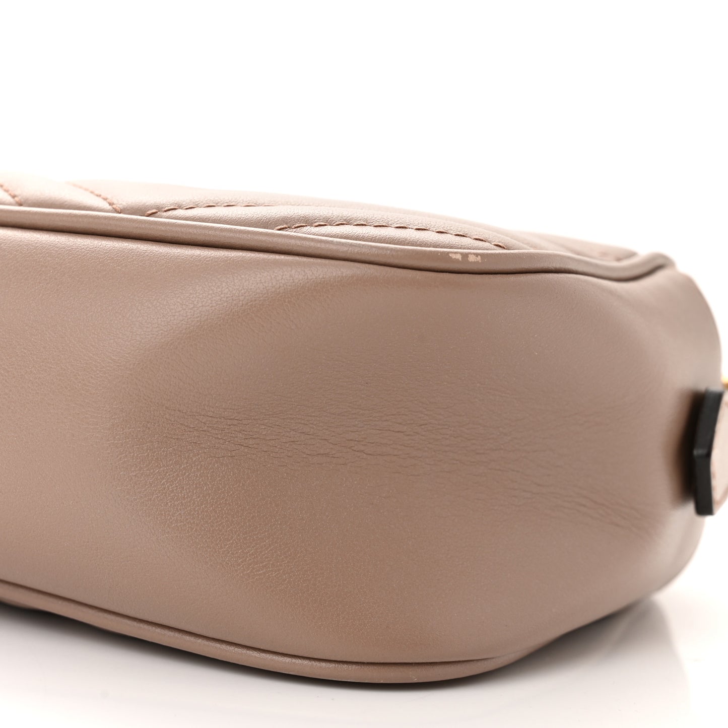 Calfskin Matelasse Small GG Marmont Chain Shoulder Bag Porcelain Rose