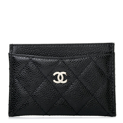 Chanel Caviar Quilted Card Holder Black 1 of 7