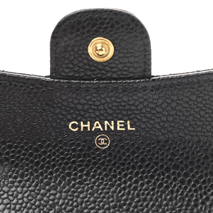 Chanel Caviar Quilted Flap Card Holder Black 6 of 11