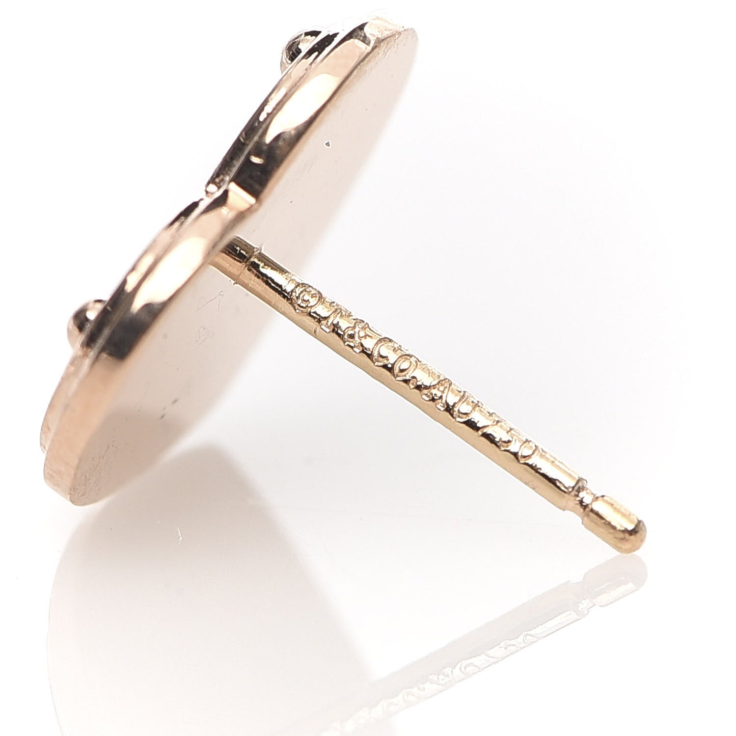 18K Rose Gold Return To Love Heart Earrings
