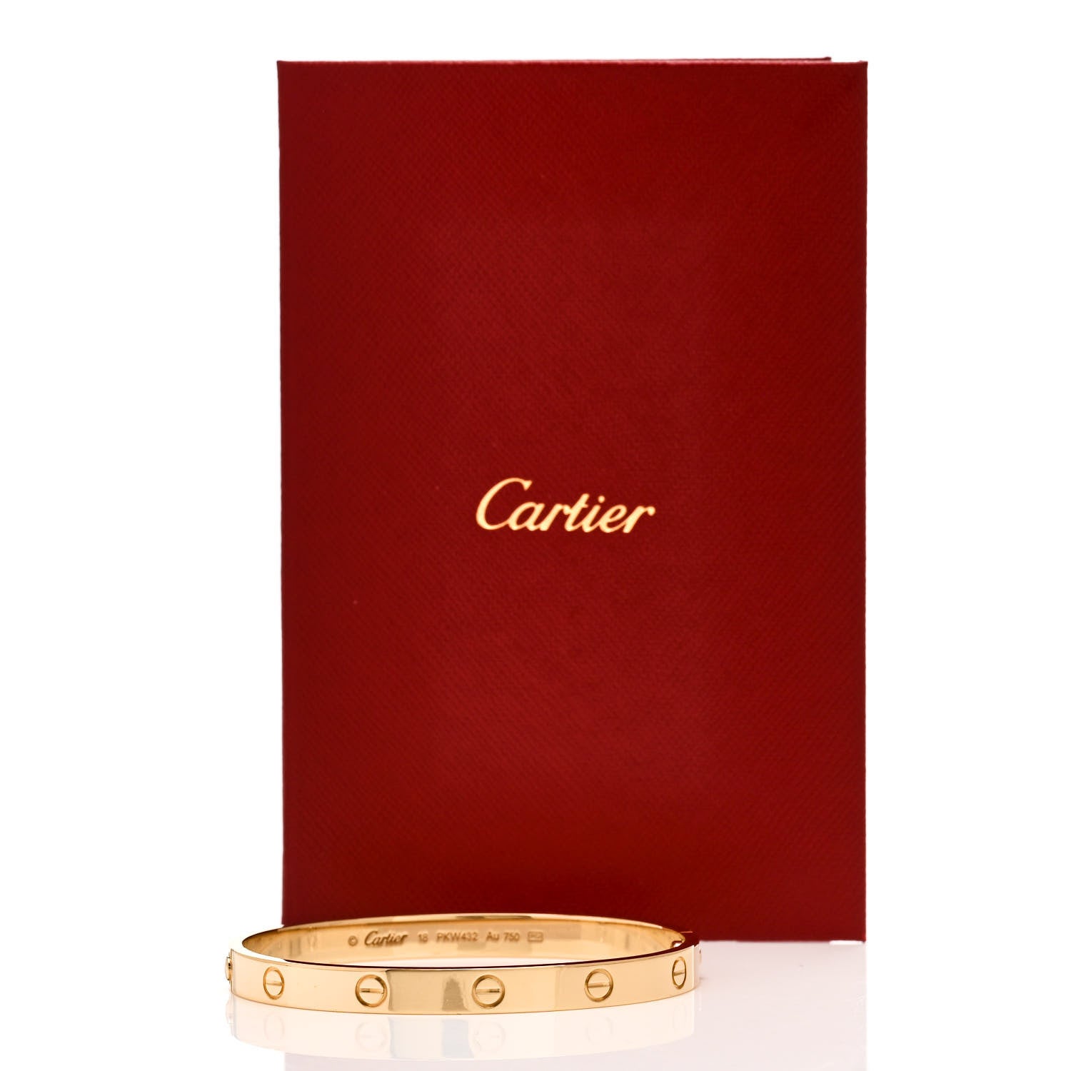Cartier 18K Yellow Gold LOVE Bracelet 18 6 of 6