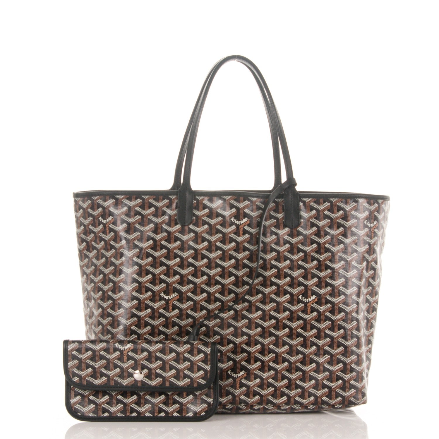 Goyard Goyardine Saint Louis PM Black 3 of 9